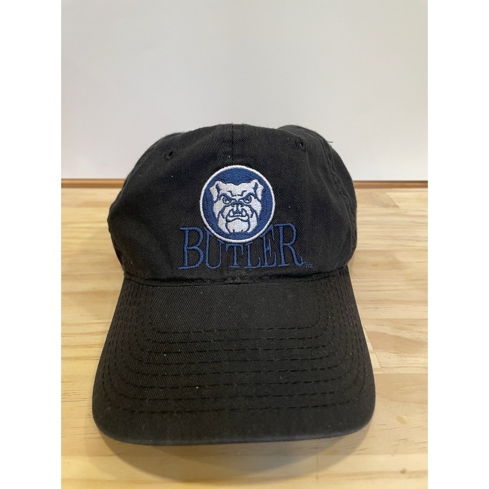 Butler Bulldogs Hat Cap Strap Back Black Dad Baseball Adjustable Twill Adult